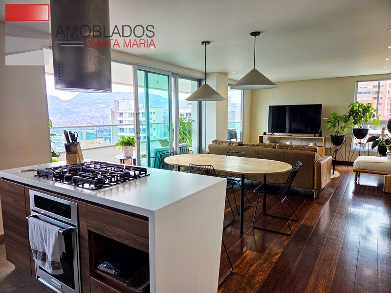 Furnished Apartment in Poblado, Los Parra. AS12112