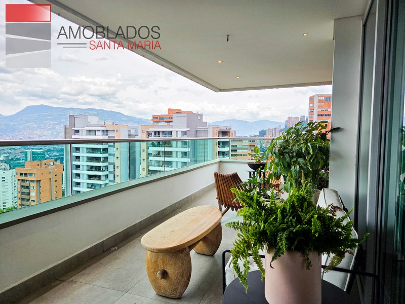 Furnished Apartment in Poblado, Los Parra. AS12112