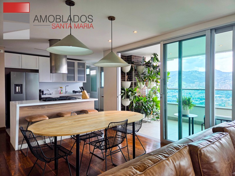Furnished Apartment in Poblado, Los Parra. AS12112