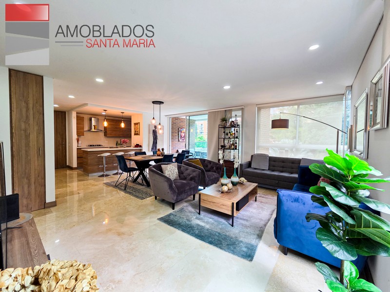 Furnished apartment in Poblado, Castropol neighborhood. AS13113