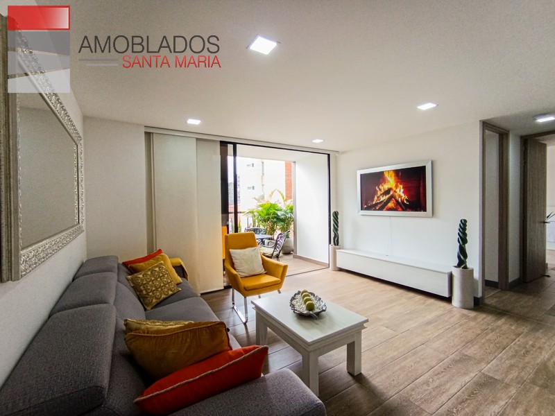 Furnished Apartment in Envigado, Zuñiga. AS32114