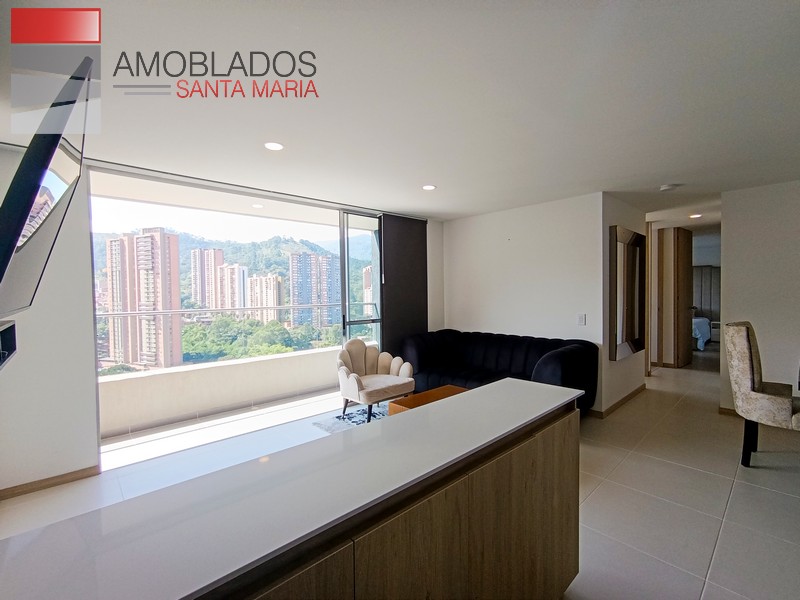 Furnished apartment in Sabaneta, La Doctora. AS43115