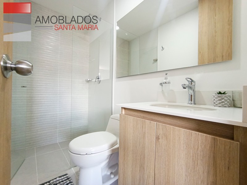 Furnished apartment in Sabaneta, La Doctora. AS43115
