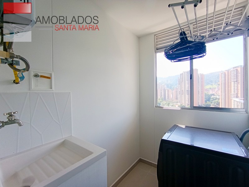 Furnished apartment in Sabaneta, La Doctora. AS43115