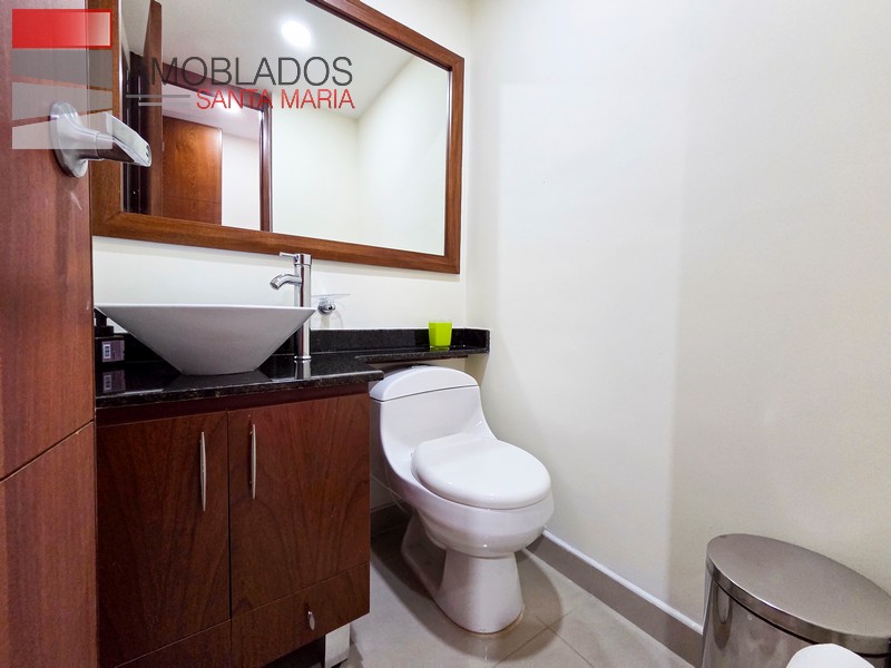 Furnished apartment in Poblado, The Campestre. AS13116