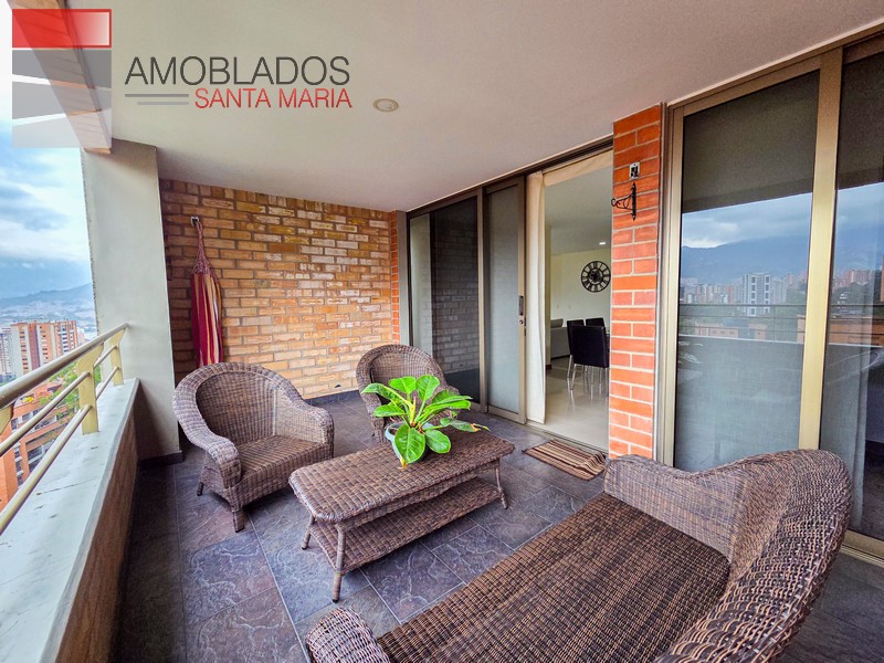 Furnished apartment in Poblado, The Campestre. AS13116