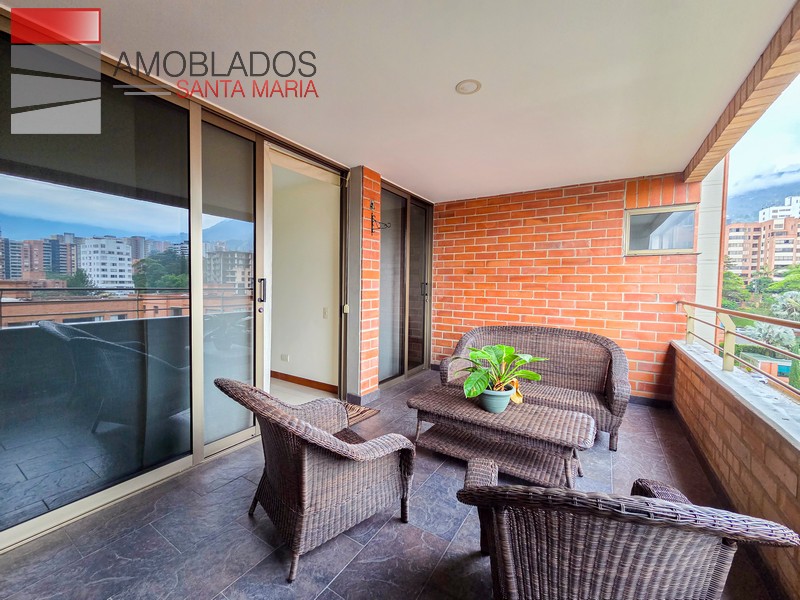 Furnished apartment in Poblado, The Campestre. AS13116