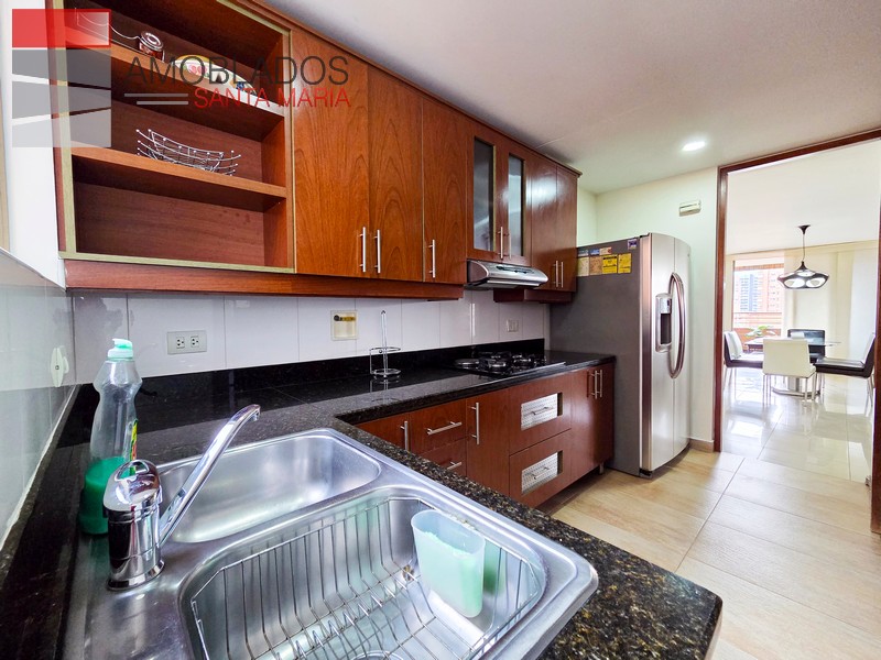 Furnished apartment in Poblado, The Campestre. AS13116