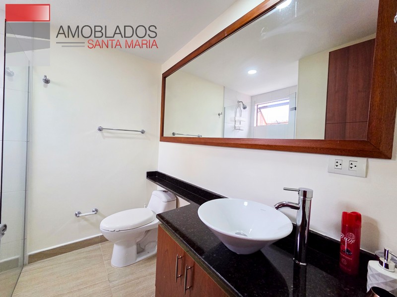 Furnished apartment in Poblado, The Campestre. AS13116