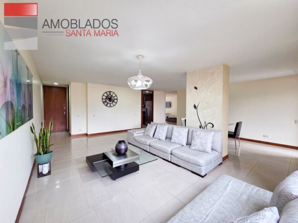 Furnished apartment in Poblado, The Campestre. AS13116