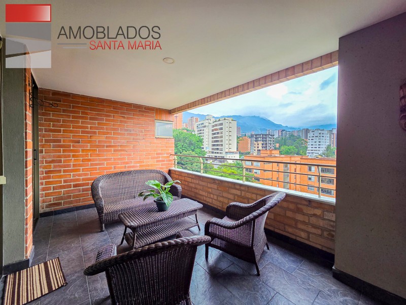 Furnished apartment in Poblado, The Campestre. AS13116