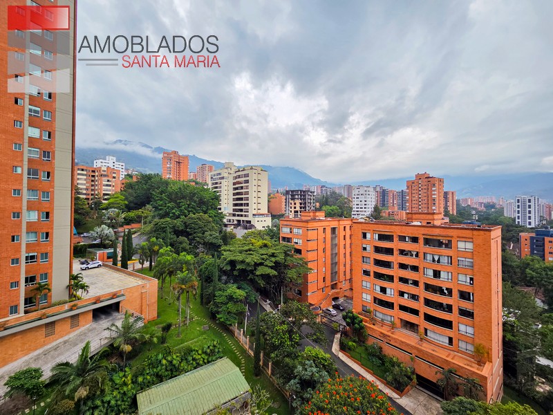 Furnished apartment in Poblado, The Campestre. AS13116