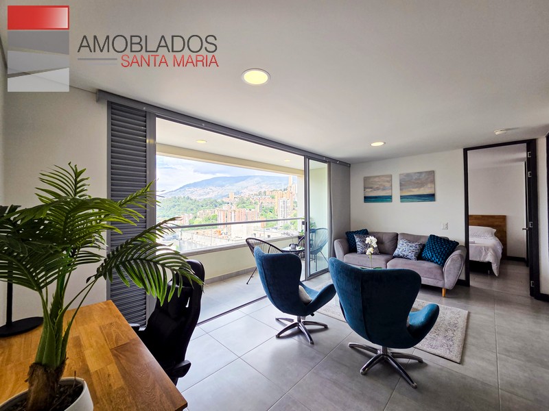 Furnished apartment in Poblado, Ciudad del Río. AS12117