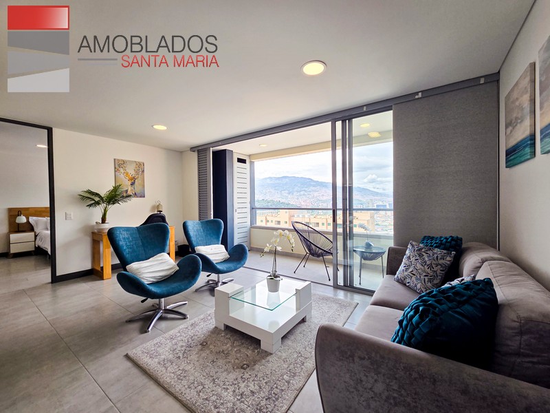 Furnished apartment in Poblado, Ciudad del Río. AS12117