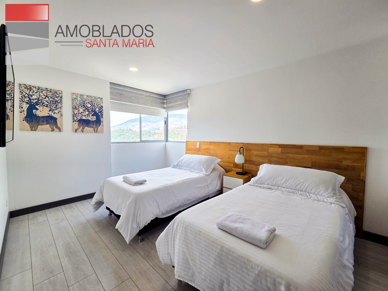 Furnished apartment in Poblado, Ciudad del Río. AS12117