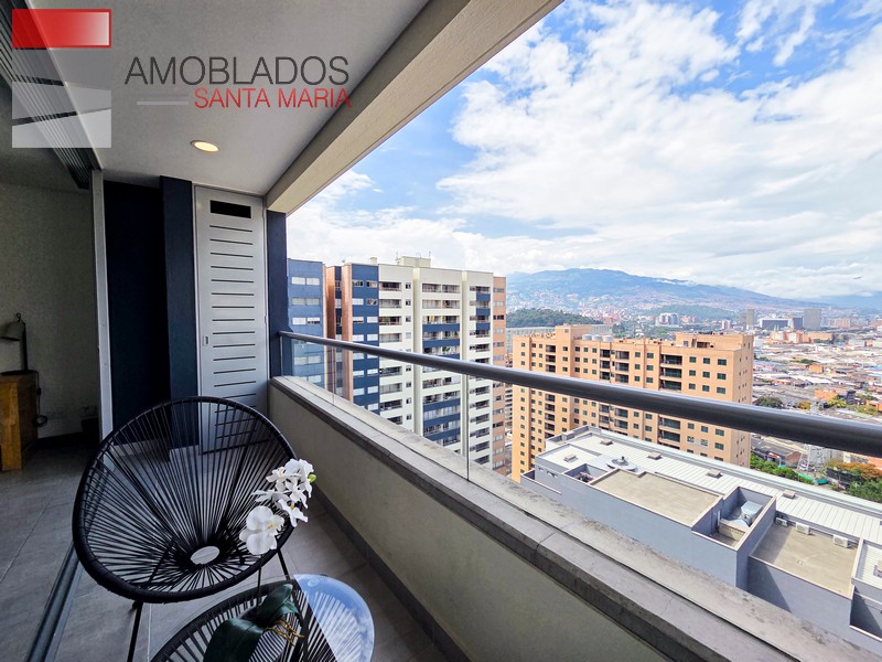 Furnished apartment in Poblado, Ciudad del Río. AS12117