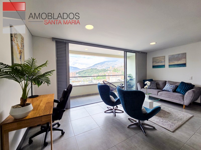 Furnished apartment in Poblado, Ciudad del Río. AS12117