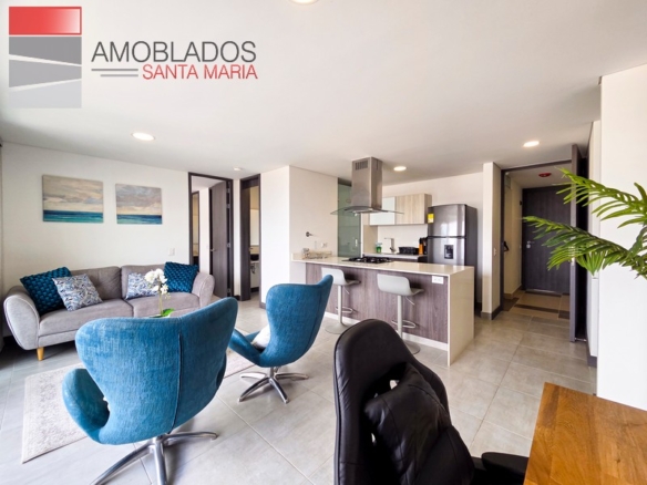 Furnished apartment in Poblado, Ciudad del Río. AS12117