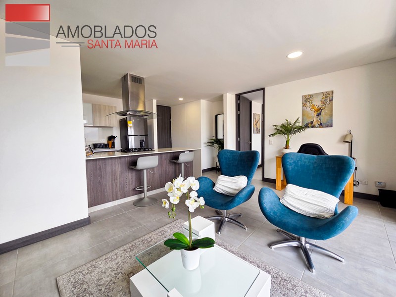 Furnished apartment in Poblado, Ciudad del Río. AS12117