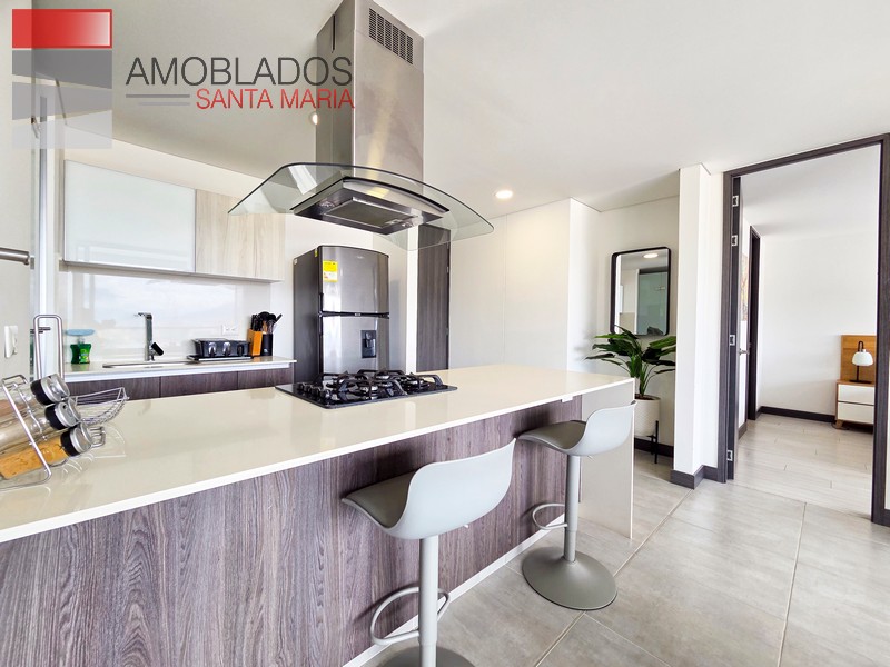 Furnished apartment in Poblado, Ciudad del Río. AS12117