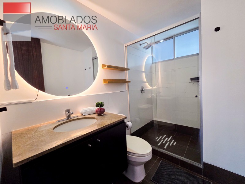 Furnished Apartment in Poblado, Golden Mile. AS12121