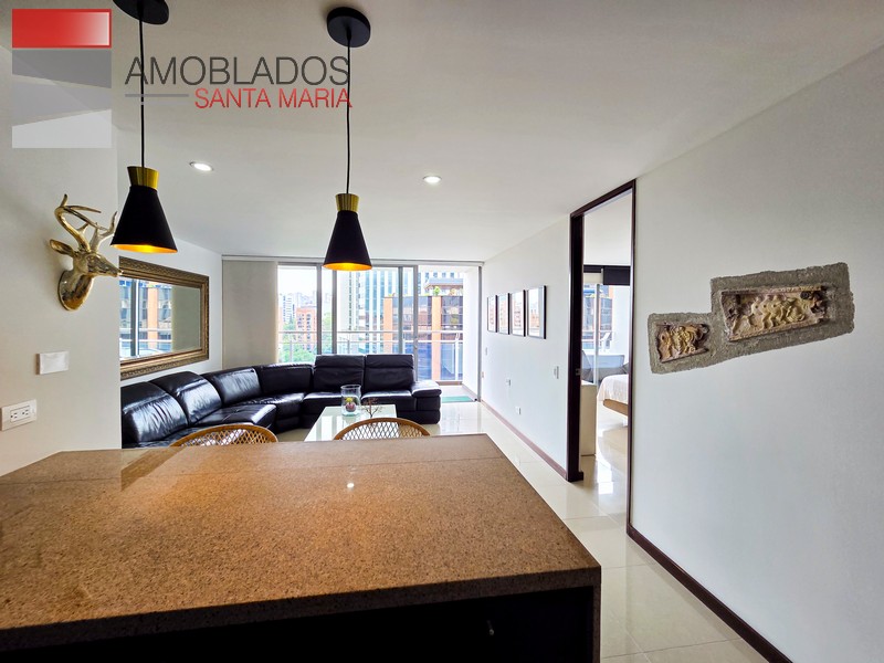 Furnished Apartment in Poblado, Golden Mile. AS12121