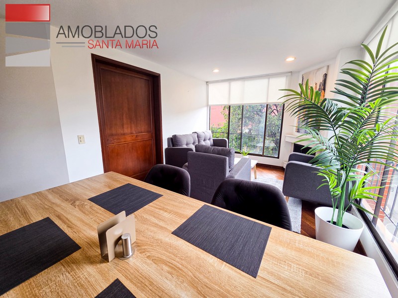 Furnished Apartment in Bogotá, Chicó Santa Paula. AS72124