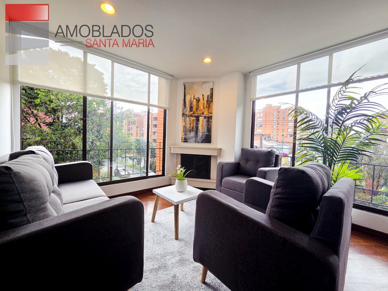 Furnished Apartment in Bogotá, Chicó Santa Paula. AS72124