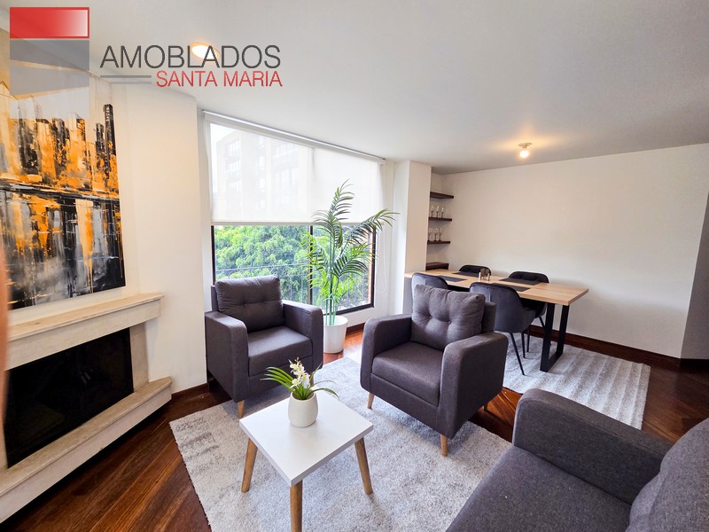 Furnished Apartment in Bogotá, Chicó Santa Paula. AS72124