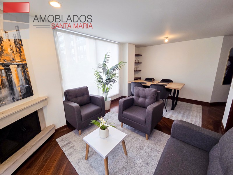 Furnished Apartment in Bogotá, Chicó Santa Paula. AS72124