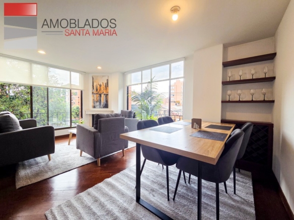 Furnished Apartment in Bogotá, Chicó Santa Paula. AS72124