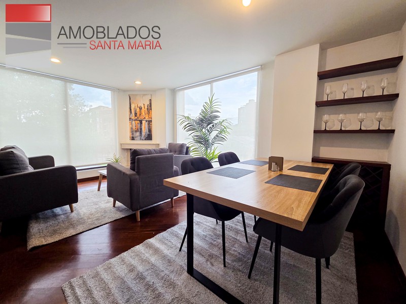 Furnished Apartment in Bogotá, Chicó Santa Paula. AS72124