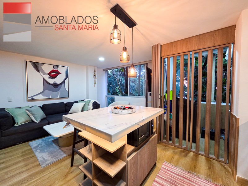 Furnished Apartment in Medellín, Conquistadores Neighborhood. AS22124
