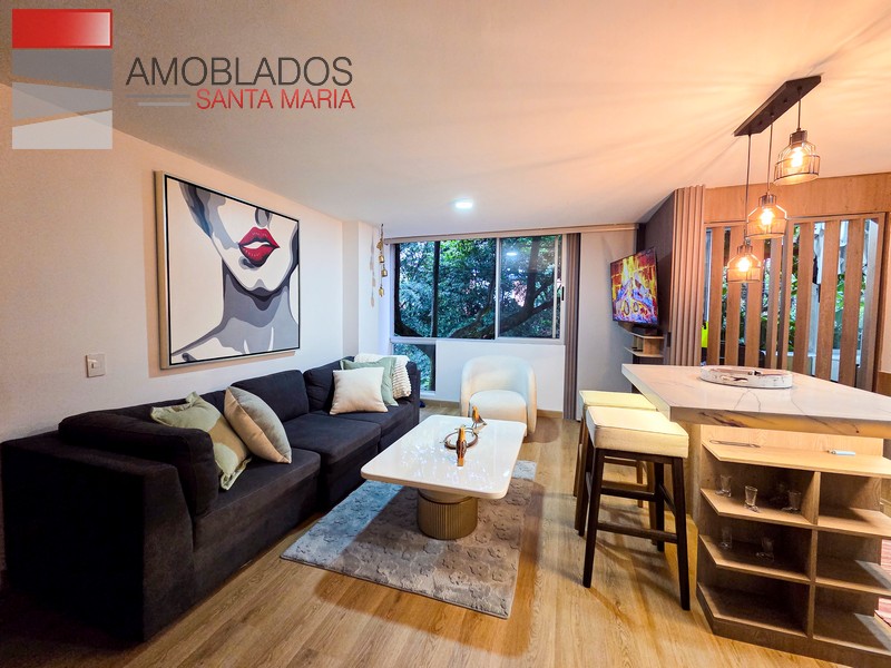 Furnished Apartment in Medellín, Conquistadores Neighborhood. AS22124