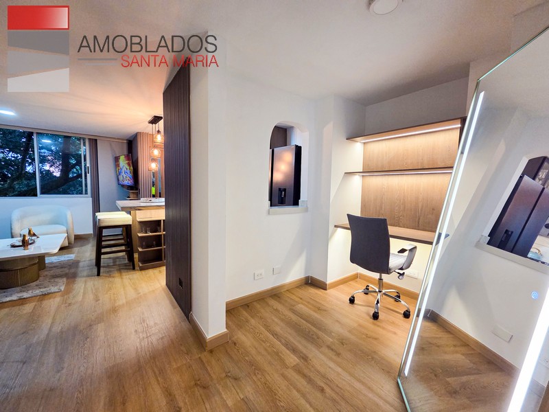 Furnished Apartment in Medellín, Conquistadores Neighborhood. AS22124