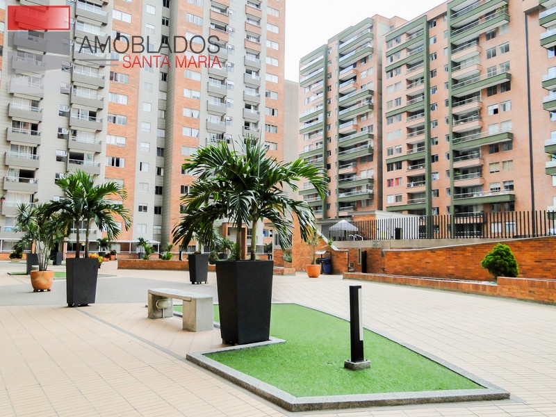 Furnished Apartment in Ciudad del Río, Medellín. AS12127