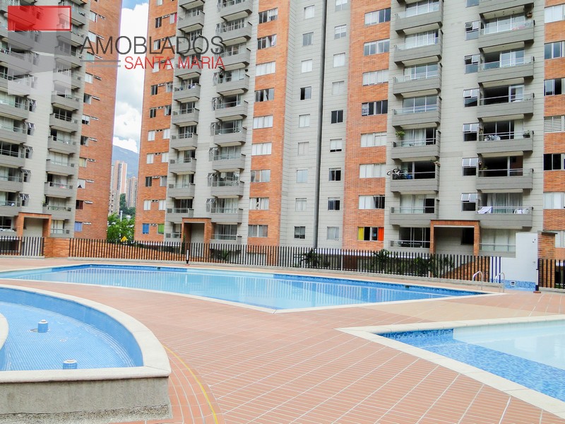 Furnished Apartment in Ciudad del Río, Medellín. AS12127