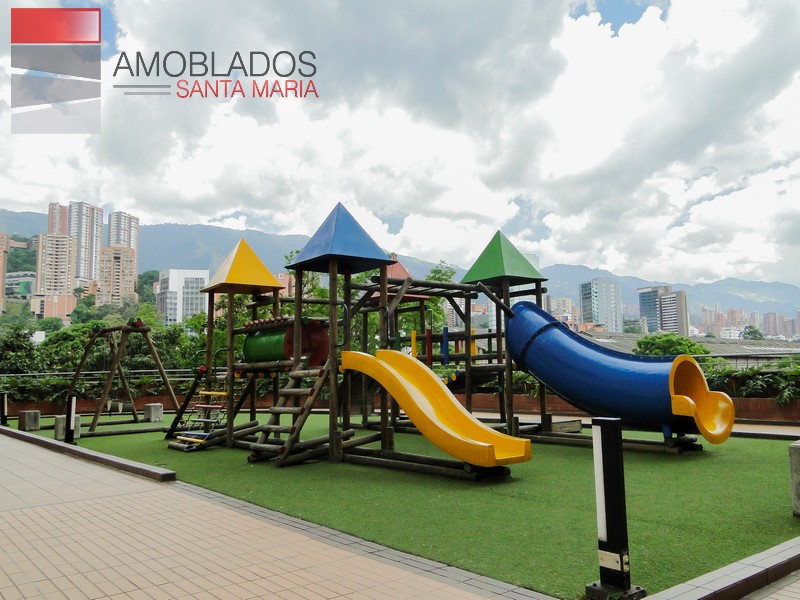 Furnished Apartment in Ciudad del Río, Medellín. AS12127