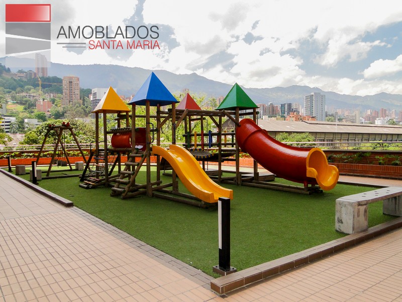 Furnished Apartment in Ciudad del Río, Medellín. AS12127