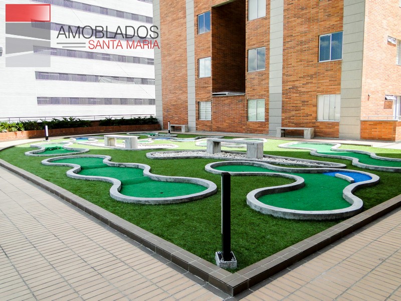 Furnished Apartment in Ciudad del Río, Medellín. AS12127