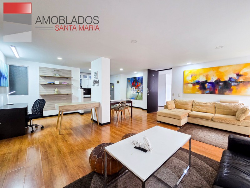 Furnished Apartment in Ciudad del Río, Medellín. AS12127