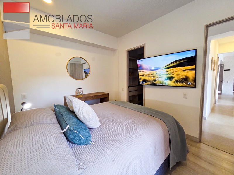 Furnished Apartment in Medellín, Ciudad del Río. AS12126