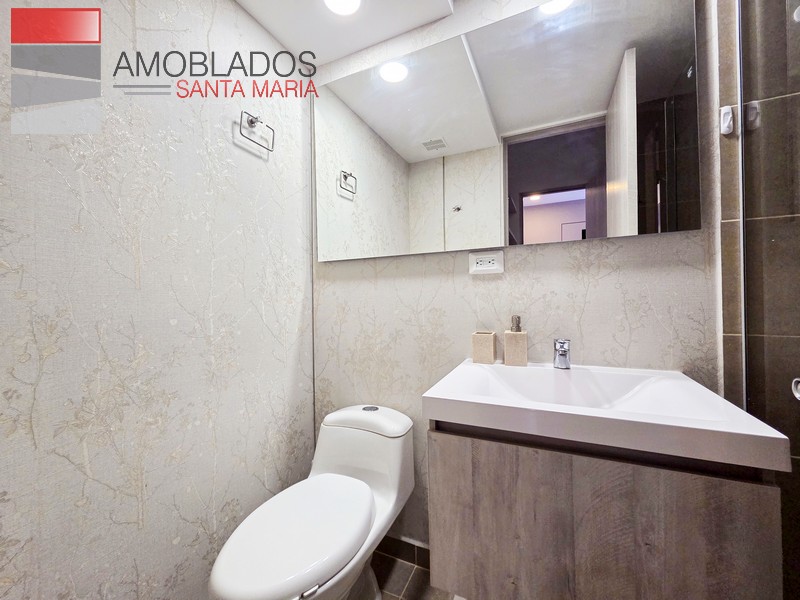 Furnished Apartment in Medellín, Ciudad del Río. AS12126
