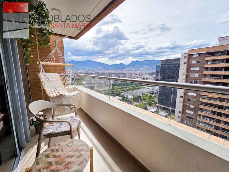 Furnished Apartment in Medellín, Ciudad del Río. AS12126