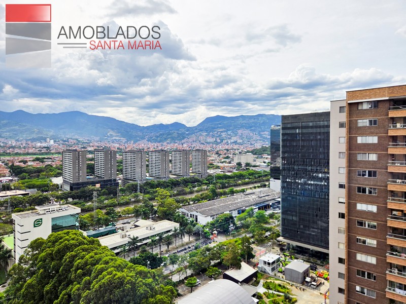 Furnished Apartment in Medellín, Ciudad del Río. AS12126