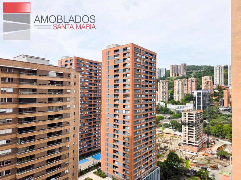 Furnished Apartment in Medellín, Ciudad del Río. AS12126