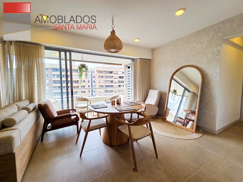 Furnished Apartment in Medellín, Ciudad del Río. AS12126