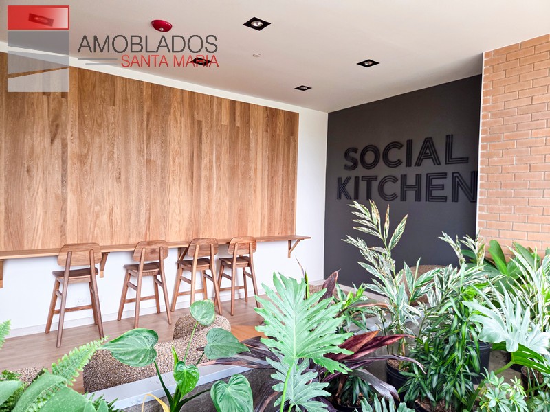 Furnished Apartment in Medellín, Ciudad del Río. AS12126