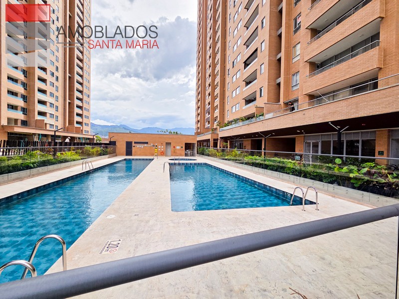 Furnished Apartment in Medellín, Ciudad del Río. AS12126