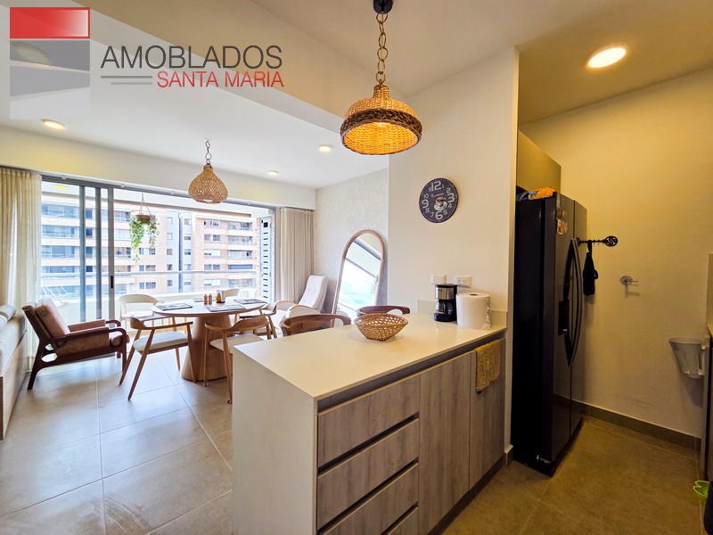 Furnished Apartment in Medellín, Ciudad del Río. AS12126